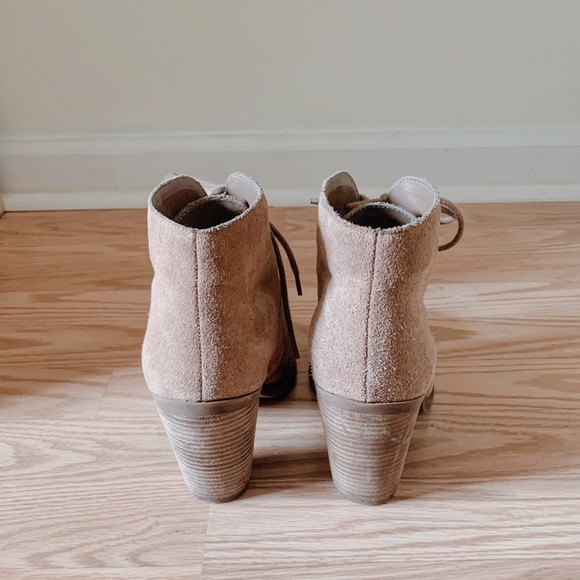 🍂Jessica Simpson Cyanne Ankle Boots Size 7 Suede - Picture 2 of 6